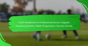 Youth Academies in Professional Soccer Leagues: Scouting Systems, Player Progression, Success Stories